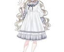 VtuberやTRPG向け！立ち絵を描きます 繊細で透明感のあるイラストをお届けいたします イメージ5