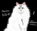 みなさんの猫ちゃんをお洒落なイラストにします 他には無いスタイリッシュで可愛らしいイラストに仕上げます✨ イメージ3
