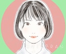 愛される女性らしいおしゃれなイラストを描きます ラフ提案.修正.選択○/美容/ファッション/SNS/アイコン イメージ1