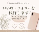 Instagramのいいね・フォロー代行します ターゲットに合わせて丁寧にアプローチします イメージ1