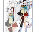 IRIAM立ち絵のデザイを承ります あなたの理想のイラストをデザインし形にいたします イメージ2