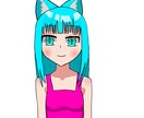 女の子のイラスト描きます 頭身からSDキャラまで描きます イメージ2