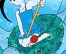 ポップで可愛い人物・動物オリジナルイラスト描きます ビジネス・アイコン・動画・グッズなど様々な用途で制作可能です イメージ4