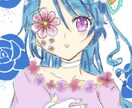 女の子を描きます イメージキャラクターを可愛く描きます イメージ2