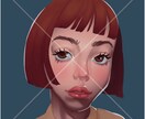 似顔絵を制作します ご要望のイメージに合わせてお描きします！ イメージ1