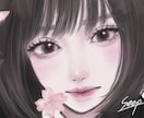 儚さの中にある美しさ｜オリジナルイラストを描きます 私の感性全開で描いて欲しい方へ✦︎丸投げ可能なサービスです イメージ1