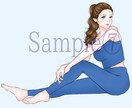 透明感あふれる°˖✧優しい雰囲気のイラスト描きます 魅力的なアイコン/イラストを求めていらっしゃる方へ イメージ8