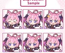 SDミニキャラ（デフォルメ）制作します 商用OK！配信・アイコン・グッズ対応 イメージ6