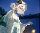 透明感と儚い雰囲気のイラストを制作します 光と影で物語が伝わる1枚絵に￤小説・MV・ゲーム・アイコン等 イメージ4