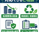 廃棄物の処理費用削減・リサイクル方法を提案します 廃棄物処理20年の経験でコスト削減と再資源化の提案が得意です イメージ1