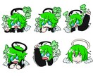 デフォルメスタンプ作ります かわいいデフォルメキャラのスタンプをお作りいたします！ イメージ1