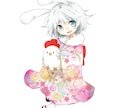 年賀状に使えるイラスト描きます 年賀状の挿絵として使うものに困った時 イメージ2