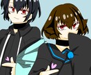 思念体などのイラスト承ります タルパなど思念体のアニメ塗りイラスト イメージ8