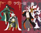 オリジナルキャラクターを制作します あなたの理想をカタチに！様々な場面で使える立ち絵を制作します イメージ4