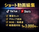 初心者歓迎TikTok&Shorts動画編集します 【実績作りOK】縦動画編集｜まずは1本から対応します イメージ2