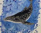 絵本の世界の様な雰囲気のある絵を描きます 水彩、アクリル、クレヨンなどでアナログ絵を描きます イメージ1