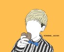 思い出の写真をイラスト化します アイコン、記念日等のプレゼントに線画はいかがですか？ イメージ3