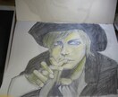サンプルのような似顔絵描きます 一般から有名人の写真の似顔絵描きます。 イメージ1