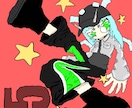 ラッパーの方に刺さる絵柄のイラストを描いています オリジナルのジャケ写イラスト制作 イメージ4