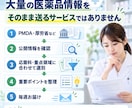 薬局向けDI・制度改正情報を毎週整理します PMDA・厚労省情報を薬局ごとに選別し毎週お届け イメージ2