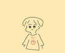 オリジナルのかわいいイラストを作成致します かわいいイラスト、おしゃれなイラスト！ イメージ2