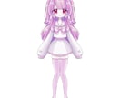 IRIAM用の立ち絵描きます キャラクターデザインから完成まで全てやります イメージ2