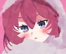 推しの照れ顔をバストアップで描きます あなたの推しやオリジナルキャラクターを、照れ顔で描きます✨️ イメージ2