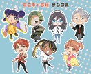 魅力的で生き生きしたミニキャラをお描きします 【商用可】あなただけの可愛いミニキャラ絵をご提案します！ イメージ3