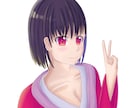 バストアップのイラストを描きます 様々な塗り方の対応ができます。 イメージ4