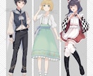 イラスト制作いたします アイコン、一枚絵、サムネなどに使えるイラストを制作します イメージ5