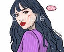海外風可愛いポップアートを描きます iPad Proであなただけのポップアートを描きます イメージ5