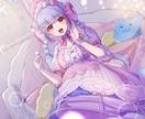 商用利用込み！かわいい人物イラストお描きします 活動用、動画用、など鮮やかな色味でイラストを作成します！！ イメージ1