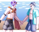 オリジナルイラスト制作します 男子・BLイラストが欲しい方へ イメージ7