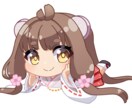 ぷにっとかわいい！ミニキャラを描きます アイコンやVtuberさんのサムネイルに！ イメージ10