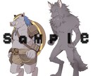 ゲームなどで使えるキャラデザ＆立ち絵を描きます /異世界風OK/ＢＬＧＬOK/用途何でもOK！ イメージ3