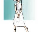 全身イラスト描きます 好きな服×似顔絵でイラスト描きます イメージ1