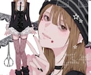 イラスト・アイコンを制作します 可愛い女の子を得意としています イメージ1