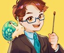 SNSで活躍するイラストやアイコンを制作します ぱっと目を引く印象に残る人物イラストを制作します イメージ2