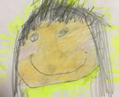 5才児が心をこめて似顔絵をかきます とてもほっこりする似顔絵です。 イメージ1