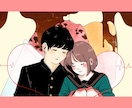 アニメ調でMV背景イラストを描きます MV背景の経験あり。あなたの作風に寄り添ったイラストにします イメージ8