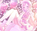アイドル・ロリータイラスト描きます 無料であなただけのカワイイ衣装デザインします（ご希望者のみ) イメージ5