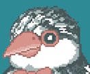 かわいいドット絵イラスト制作いたします ゲーム風立ち絵やSNSアイコンなどなど イメージ3