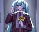 格安！何にでも使える1枚絵お描きします 一枚絵を描きします！サムネ・アイコンなど何にでも使える！ イメージ1