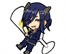 10名限定！1000円でデフォルメアイコン描きます あなたのオリジナルキャラを可愛いデフォルメでお描きします！ イメージ9