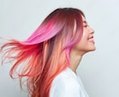 3枚セット！AI「ヘアサロンモデル」画像生成します 美容室・美容サロン向け！風にたなびくロングヘアが得意です。 イメージ1