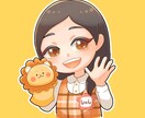 目を引く！可愛いアニメ風アイコン・イラスト描きます ★Twitter、インスタ、他SNS何でも使えます★ イメージ6