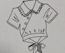 シンプルで可愛いボールペン画描きます 可愛いイラストを現役美大生が短時間でお届けします！ イメージ6