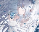 可愛くて儚い貴方だけのイラスト描きます 世界観を活かした1枚絵.mvイラスト.アイコンなど.ᐟ イメージ7