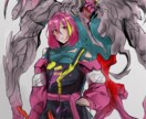 さまざまな用途のカッコイイイラスト作成します アイコンやイラストなど、カッコいいイラストをお届けします イメージ3