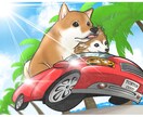 似てて可愛いペットの似顔絵お描きします 作画アイテムオプション料金なし！ イメージ2